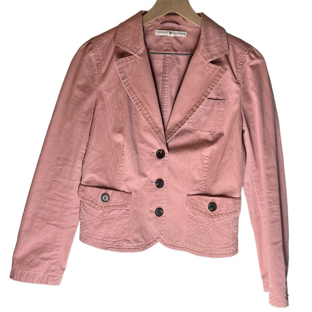 Tommy Hilfiger Pink Jean Jacket